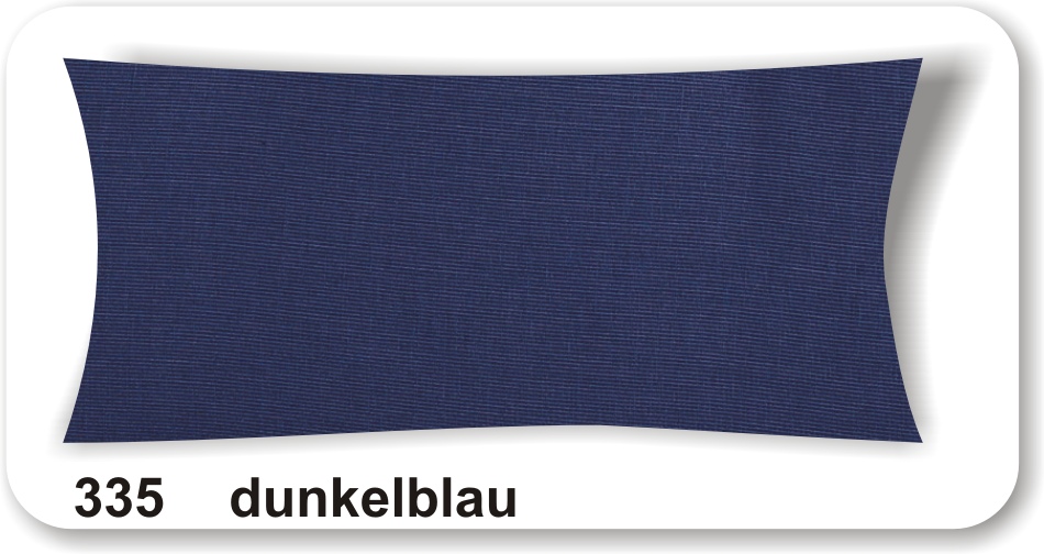 Polsterauflage Uni dunkelblau