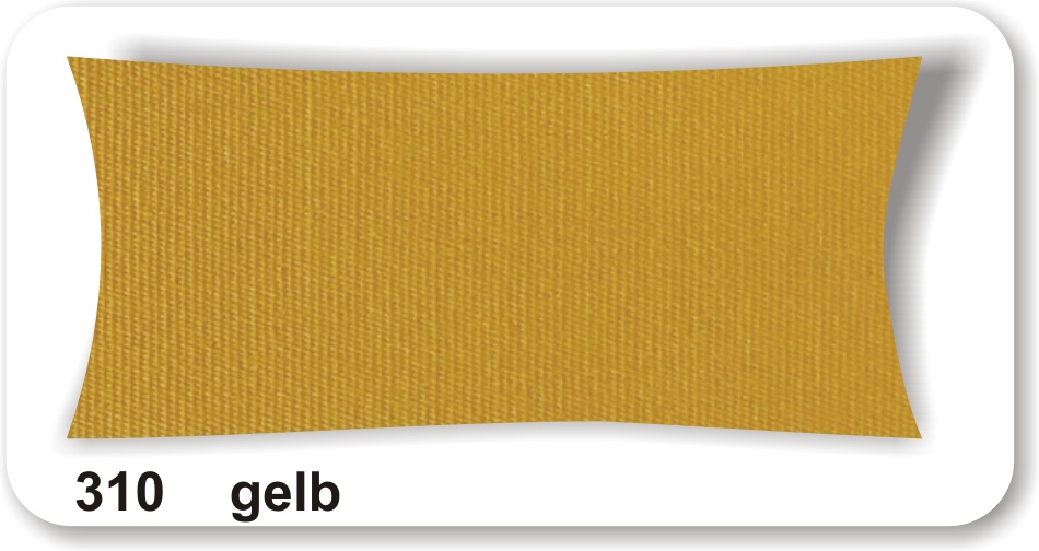 Polsterauflage Uni gelb