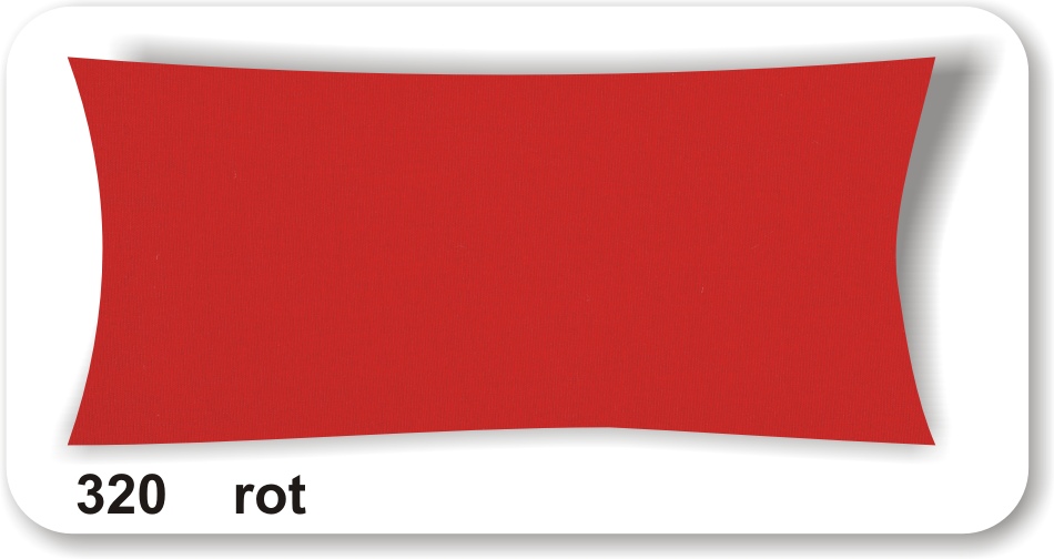 Polsterauflage Uni rot